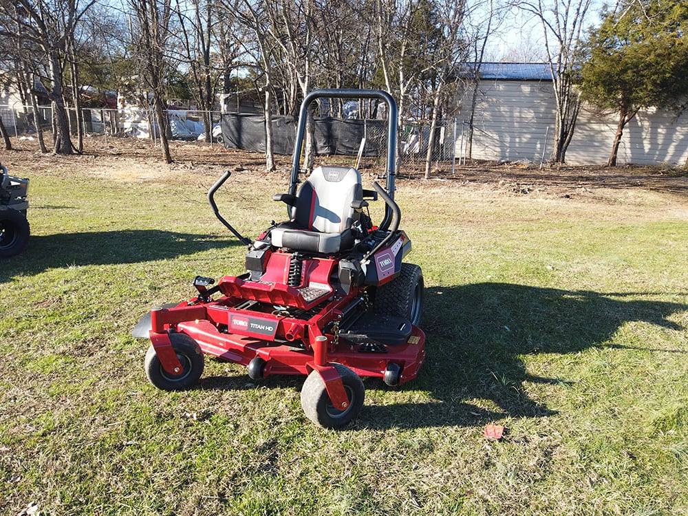 Toro 74480 Titan HD 2000 Zero Turn Mower Front Right