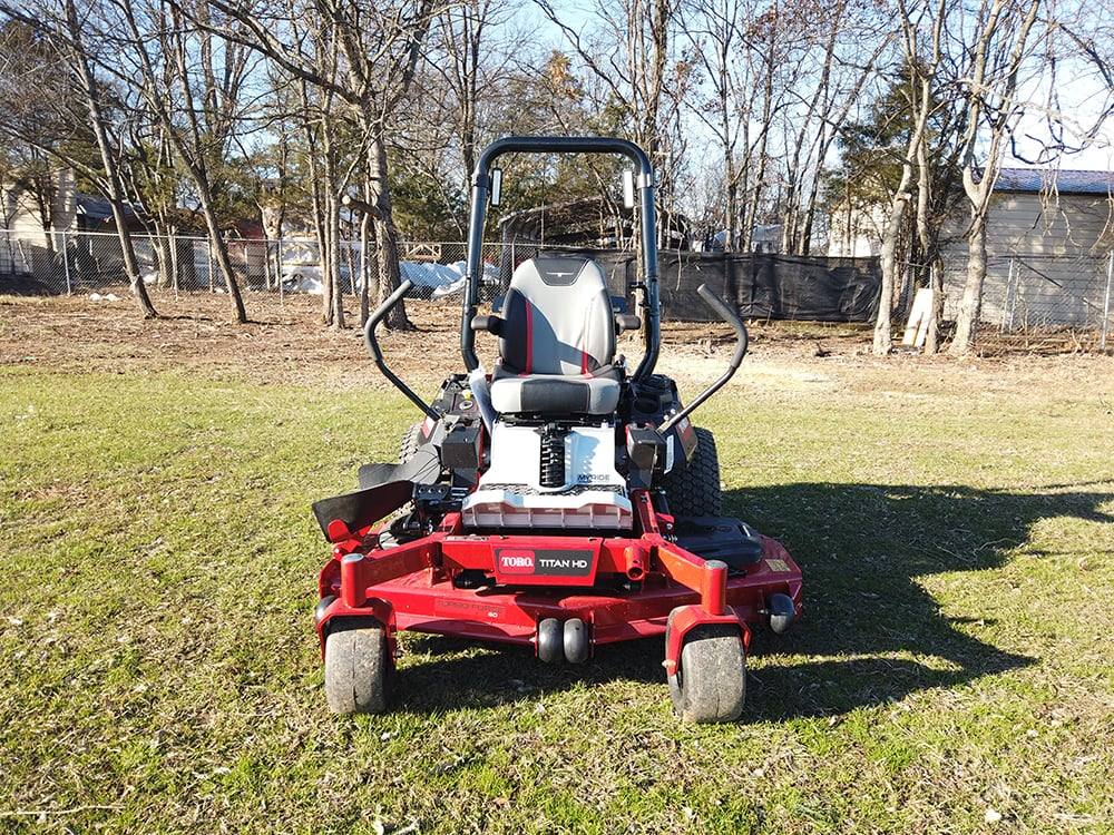 Toro 74467 Titan HD 2000 Zero Turn Mower 60" Front Right