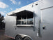 8.5 x 26 Silver Concession Food Trailer