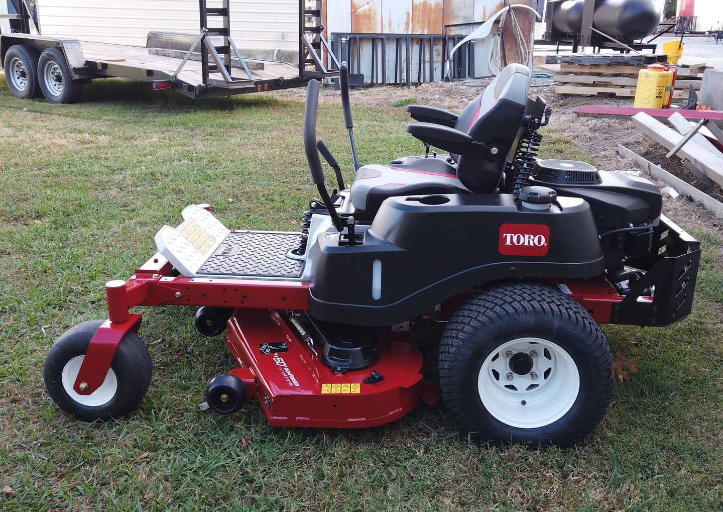 Toro TimeCutter MX5075 Zero Turn Mower Front Left