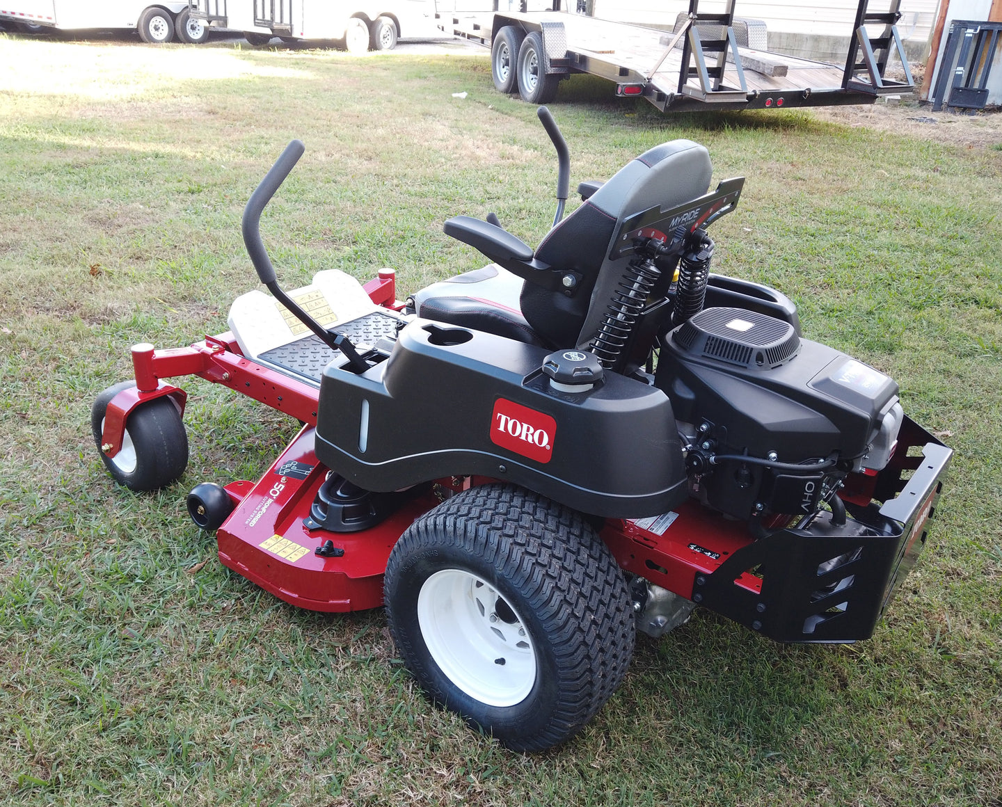 Toro TimeCutter MX5075 Zero Turn Mower Front Left