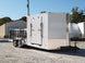 Enclosed Utility Hybrid Trailer 7'x20' - Lawn Mower Equipment Hauler Storage - SLE Equipment - 6