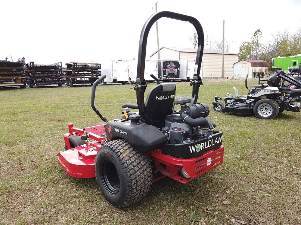 WorldLawn DiamondBack XL Zero Turn Mower Front Low Right