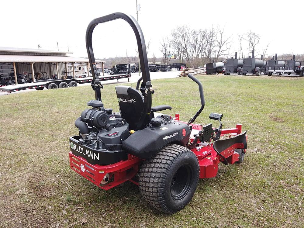 WorldLawn DiamondBack XL Zero Turn Mower Front Low Right