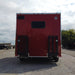 8.5' x 16' Red Concession Food Trailer