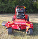WorldLawn 52" Venom Stand On Zero Turn Mower Front Right