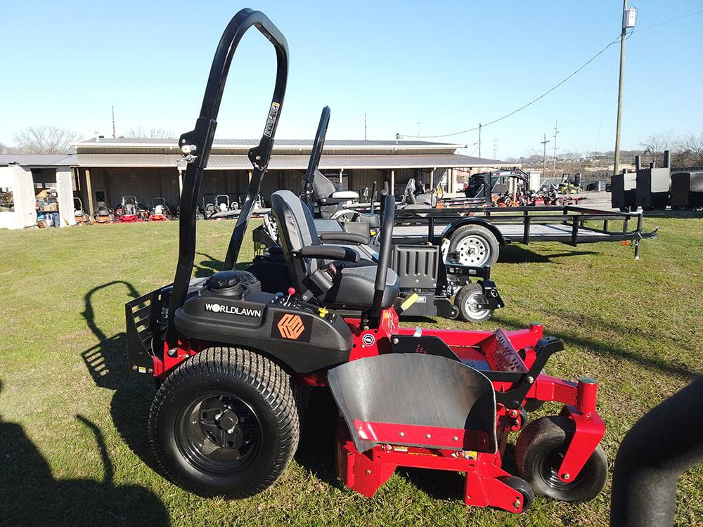WorldLawn King Cobra Zero Turn Mower Front Right