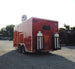 8.5' x 16' Red Concession Food Trailer With Appliances