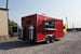 8.5' x 16' Red Concession Food Trailer With Appliances