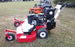 WorldLawn Hydro Walk Behind Mower Front Left