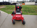 WorldLawn Venom Stand-On Walk Behind Mower Front Left