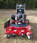 WorldLawn 36" Belt Walk Behind Mower Front Left
