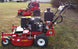 WorldLawn Hydro Walk Behind Mower Front Left