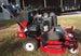 WorldLawn Hydro Walk Behind Mower Front Left