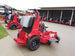 WorldLawn Venom Stand-On Walk Behind Mower Front Left