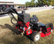 WorldLawn 36" Belt Walk Behind Mower Front Left