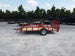Utility Trailer 6.5' X 12' Red 3500lb Dovetail Mesh Gate