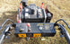 WorldLawn 36" Belt Walk Behind Mower Front Left