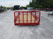 Utility Trailer 6.5' X 12' Red 3500lb Dovetail Mesh Gate