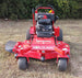 WorldLawn Venom Stand-On Walk Behind Mower Front Left - 36" Shown