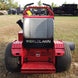 WorldLawn Venom Stand-On Walk Behind Mower Front Left - 36" Shown