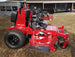 WorldLawn Venom Stand-On Walk Behind Mower Front Left - 36" Shown