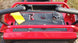 WorldLawn Venom Stand-On Walk Behind Mower Front Left - 36" Shown
