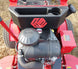 WorldLawn Venom Stand-On Walk Behind Mower Front Left - 36" Shown