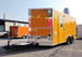 8.5' x 16' Yellow Concession Food V-Nose Trailer