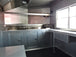 8.5' x 22' Black Porch Style Concession Food Trailer