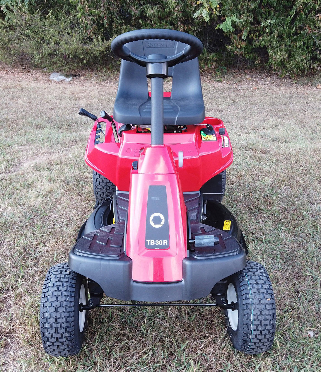 Troy-Bilt TB30 30" Riding Mower Front Right View