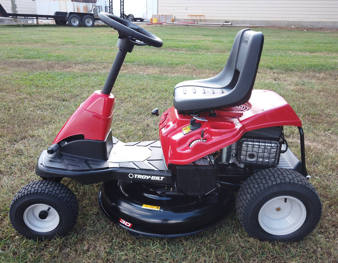 Troy-Bilt TB30 30" Riding Mower Front Right View