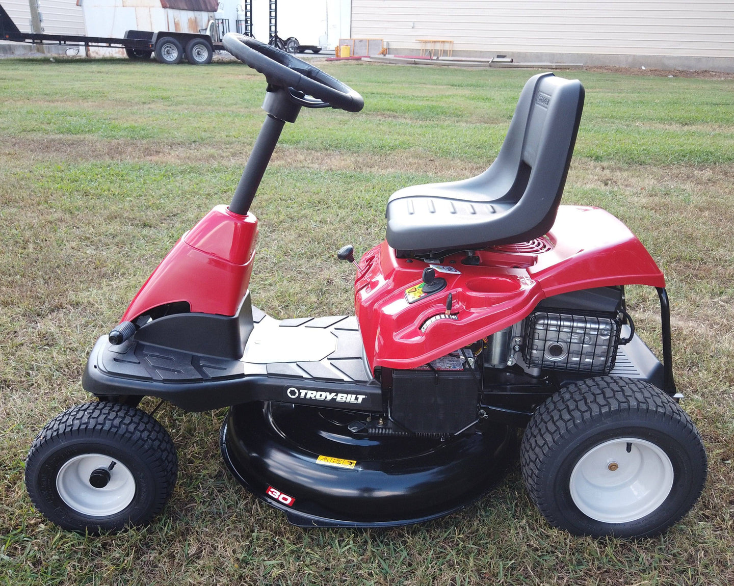 Troy-Bilt TB30 30" Riding Mower Front Right View