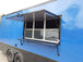 8.5 x 20 Blue Concession Food Trailer