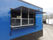 8.5 x 20 Blue Concession Food Trailer