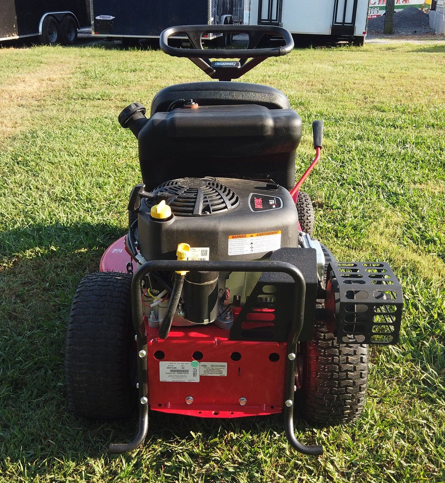 Snapper 2691405 Front angle view