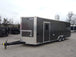 8.5 x 24 Grey Concessions Food Trailer