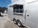 8.5 x 26 Silver Food Concession Trailer