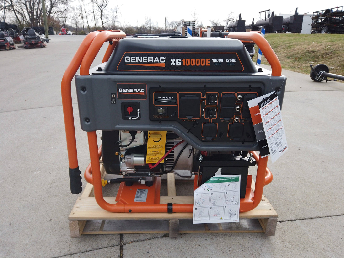 Generac 5802 XG10000E Portable Generator 10000W 49 State