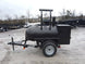 Smoker Trailer Pull Behind 5'x8' with Counter Weight Left