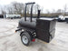 Smoker Trailer Pull Behind 5'x8' with Counter Weight Left