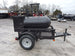 Smoker Trailer Pull Behind 5'x8' with Counter Weight Left