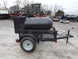 Smoker Trailer Pull Behind 5'x8' with Counter Weight Left