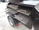 Smoker Trailer Pull Behind 5'x8' with Counter Weight Left