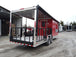 8.5 x 24 Red Porch Style Concession Food Trailer