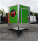 8.5' x 20' Lime Green Concession Food V-Nose Trailer