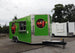 8.5' x 20' Lime Green Concession Food V-Nose Trailer