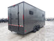 8.5' x 20' Charcoal Gray Custom Office Enclosed Trailer - SLE Equipment - 8