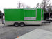 8.5' x 18' Lime Green Concession Food Trailer With Appliances