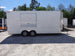 White 8.5' x 20' Event Catering Concession Food Trailer